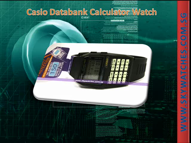 Casio Databank Calculator Watch