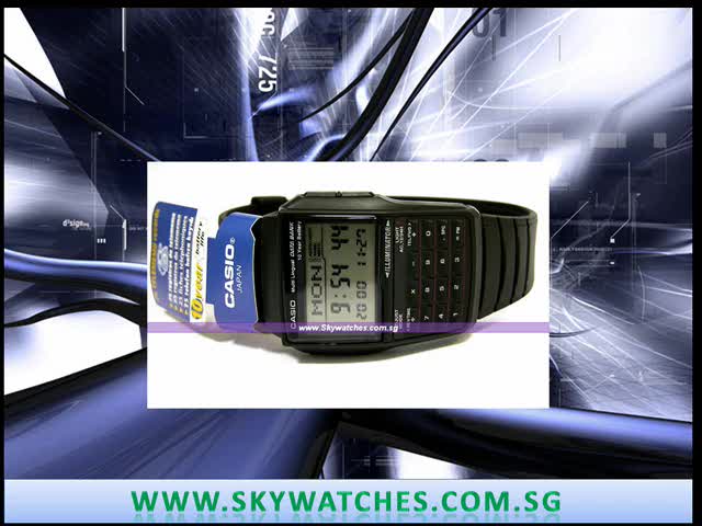 Casio watch with calculator