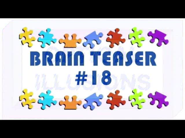 Video Brain Teaser #18