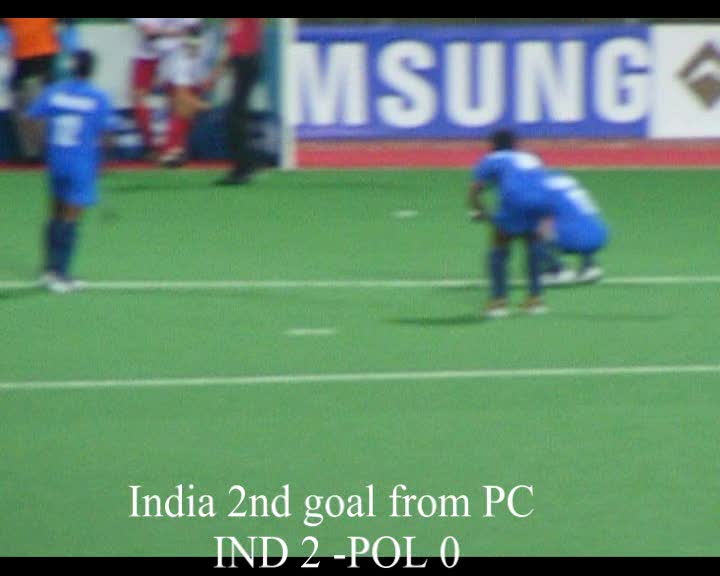 JWC hockey 2009 – INDIA vs Poland