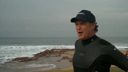 The Hoff, David Hasselhoff dives with Great White Sharks