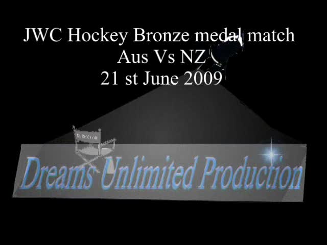 JWC hockey 2009 Bronze medel match AUS VS NZ