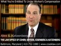 Maryland Attorneys: What You're Entitled To Under Worker's Compensation