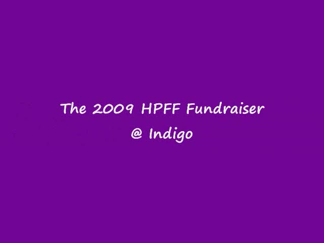 Chemisstry Presents the 2009 HPFF Fundraiser