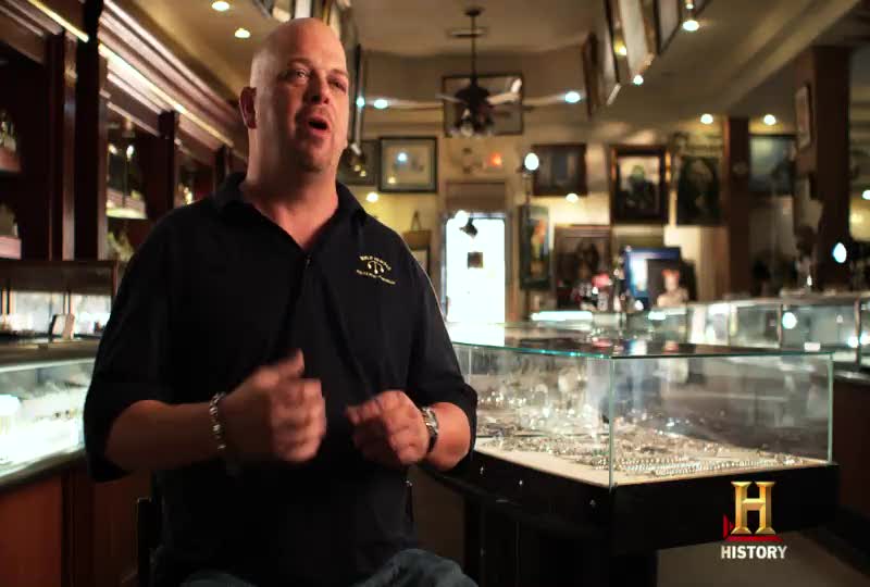 HISTORY sold every day on Pawn Stars