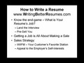 How to Write a Resume - 3 Tips to Get More Interviews