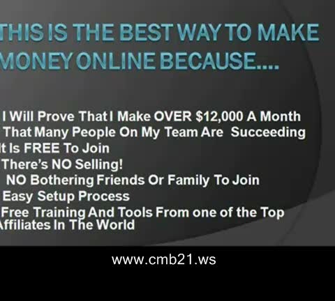 MAKE MONEY ONLINE - THE BEST VIDEO ONLINE To Work From Home Job Home Based Business