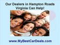 Hampton Roads Virginia Bad Credit Car Loans Hampton Roads VA