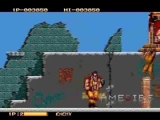 Two Crude Dudes (Sega Genesis Video Review)