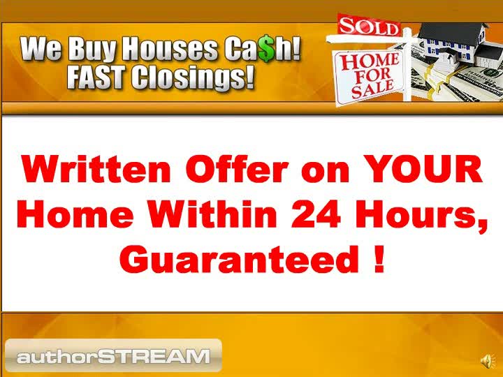 We Buy Houses Miami | Written Offer on Your Home w/in 24 hrs