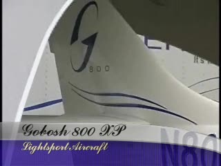 Gobosh 800 XP composite low wing light sport aircraft