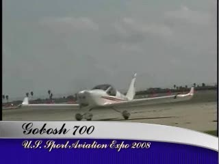 Gobosh 800 XP composite low wing light sport aircraft