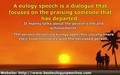 Tips on Presenting a Eulogy Speech