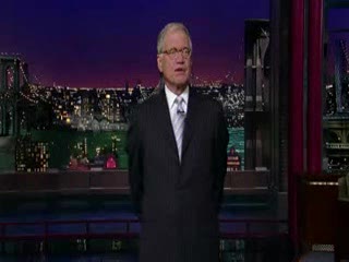 Letterman - Dave's Monologue