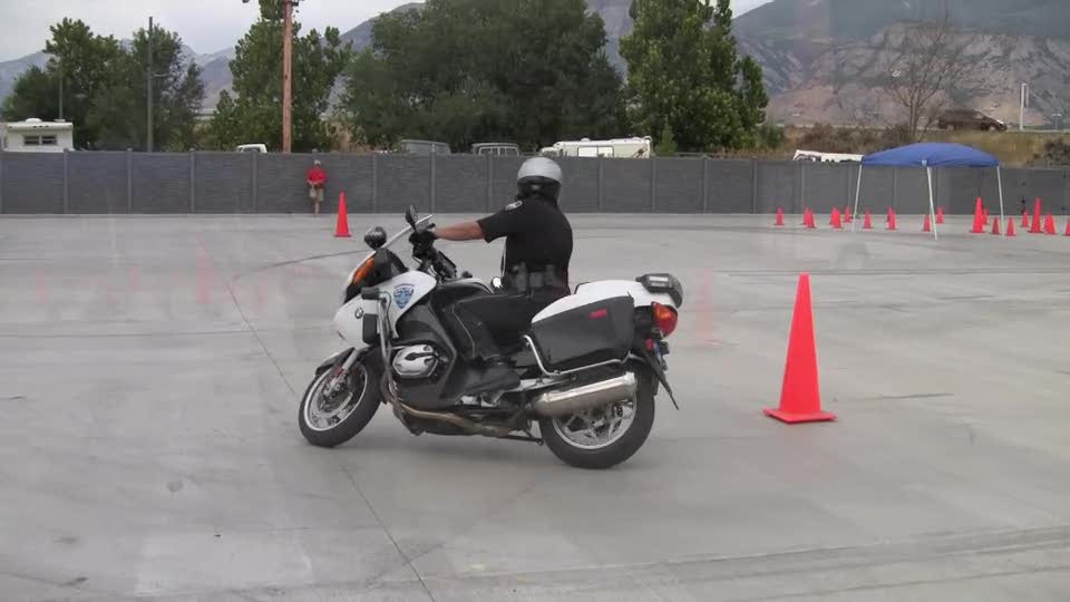 Honda BMW Harley Police Motorcycle Barrel Racing Competition