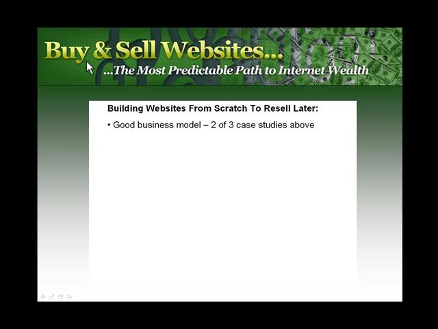 Building Websites To Sell VS Buying Them For Resell