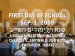 First Day of New School Year at Hartman in Jerusalem