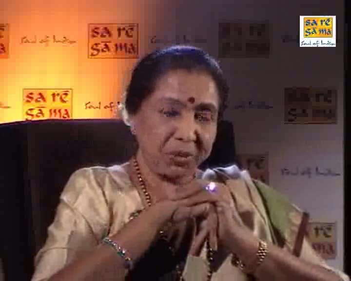 Unplugged Asha Bhosle surpassing all the edges and boundaries.