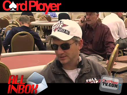 All Inbox -- Steven Begleiter Answers Your Poker Questions