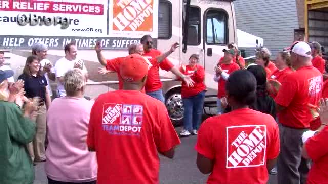 OB & Home Depot prepare families for disaster