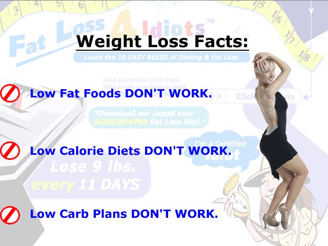 Fat Loss 4 Idiots - Weight Loss and Diet Center