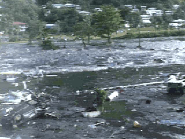 Tsunami in American Samoa Affects 93 KHJ