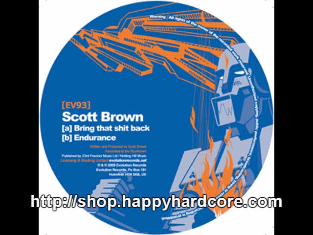 Scott Brown - Bring That S**t Back, Evolution Records - EV93