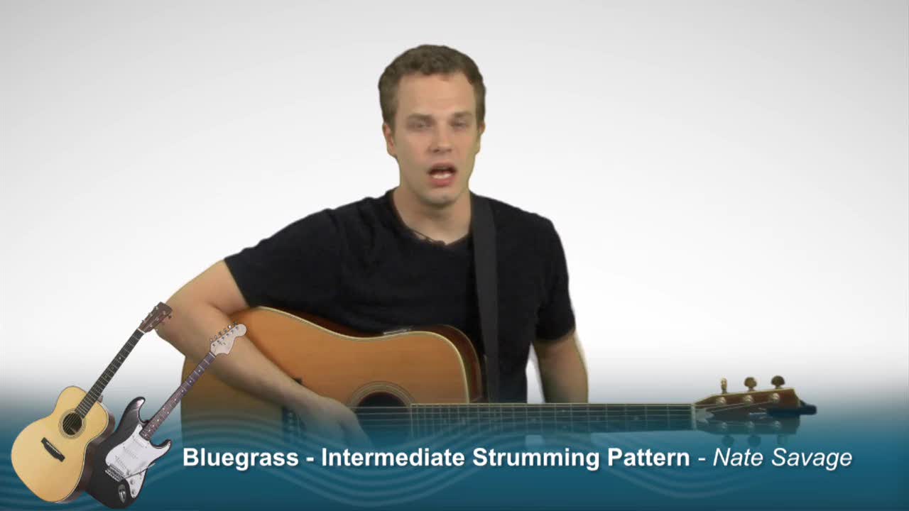 Intermediate Bluegrass Strumming Pattern - Guitar Lessons
