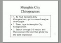 Memphis City Chiropractor