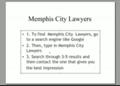 Memphis City Lawyers