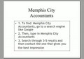 Memphis City Accountants