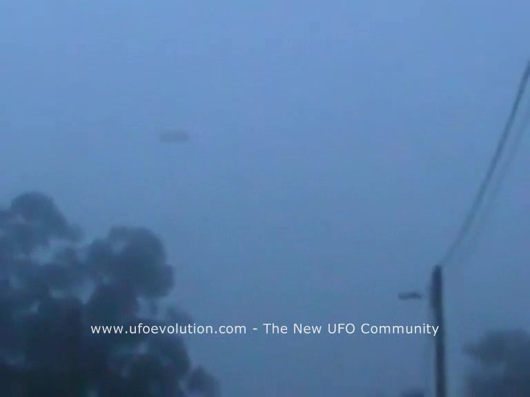 UFO Chases Family