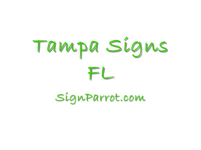 Tampa Signs Fl