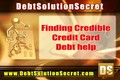 Finding Credible Credit Card Debt help