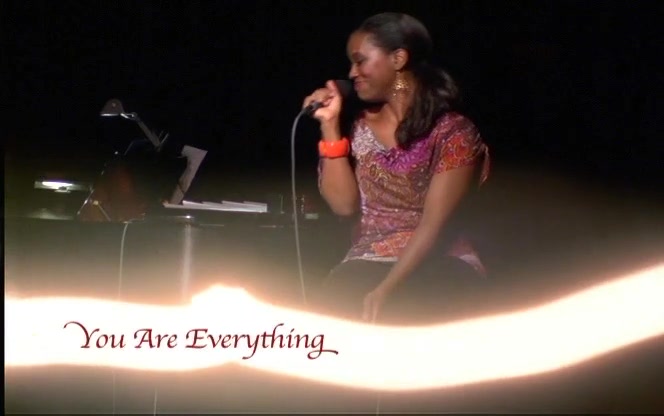 Zakiya Young Mizen sings "You Are Everything"