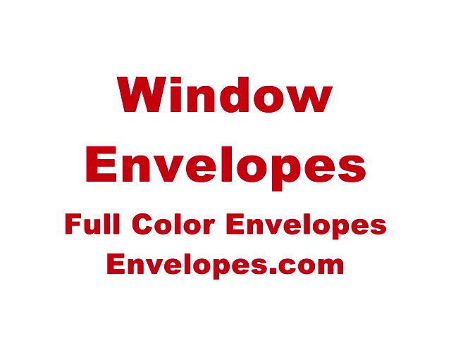 Window Envelopes
