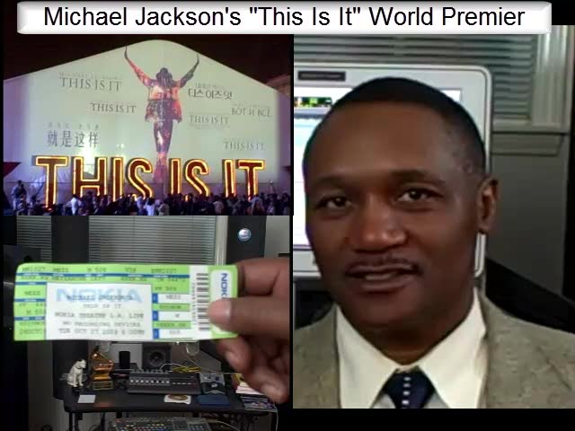 Michael Jackson's This Is It World Premier pt.1