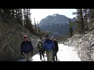 Grotto Canyon Icewalk in Banff National Park
