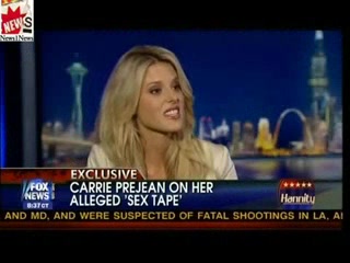 Sean Hannity Interviews Carrie Prejean About Her Sex Tape