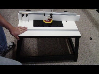 Deluxe Bench Top Router Table Review Video