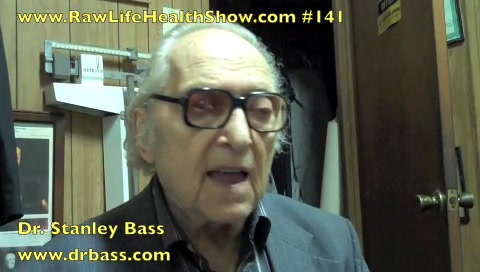 91 year old raw foodist Dr. Stanley Bass Part 2.
