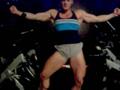 Female Bodybuilder Tammy Jones flexing/posing