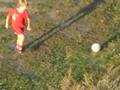 Boy in RED Soccer uniform_0248