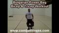 Bulgarian Bag Tricep Workout