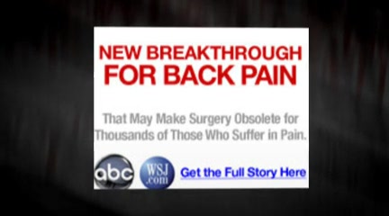 Cary: Do You Have Debilitating Back Pain?