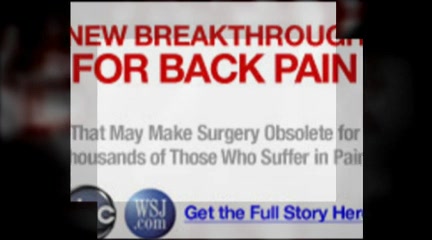 Cary: Is Your Chronic Back Pain Limiting You?