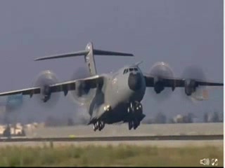 Airbus A400M first flight web-capture by signatory