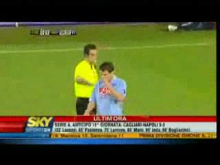 Cagliari-Napoli 3-3 Highlights Ampia Sintesi Sky Sport world cup 2010