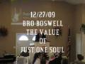 Bro Boswell 12/27/09