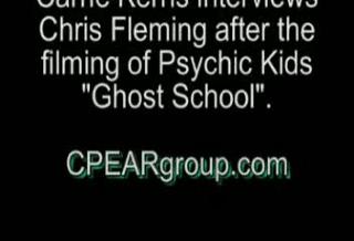 CPEAR interviews Chris Fleming after Psychic Kids episode of Ghost School